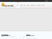 Tablet Screenshot of imprendosrl.com